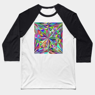 Abstract kaleidoscope Baseball T-Shirt